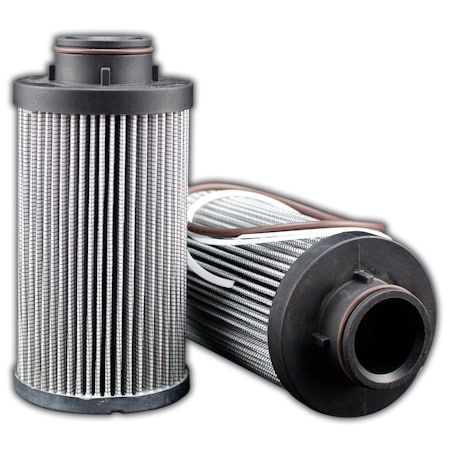 Main Filter Hydraulic Filter, replaces JLG INDUSTRIES 70000899, Pressure Line, 10 micron, Outside-In MF0059828
